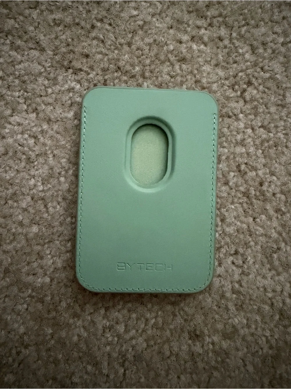 Mint Green Magnetic Card Wallet
